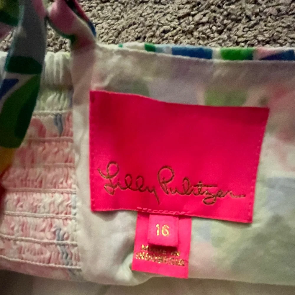 Lilly Pulitzer Multicolor Dress with Pink Label - Picture 2 of 2
